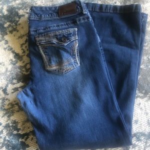 Ladies Maurices jeans 15/16 short